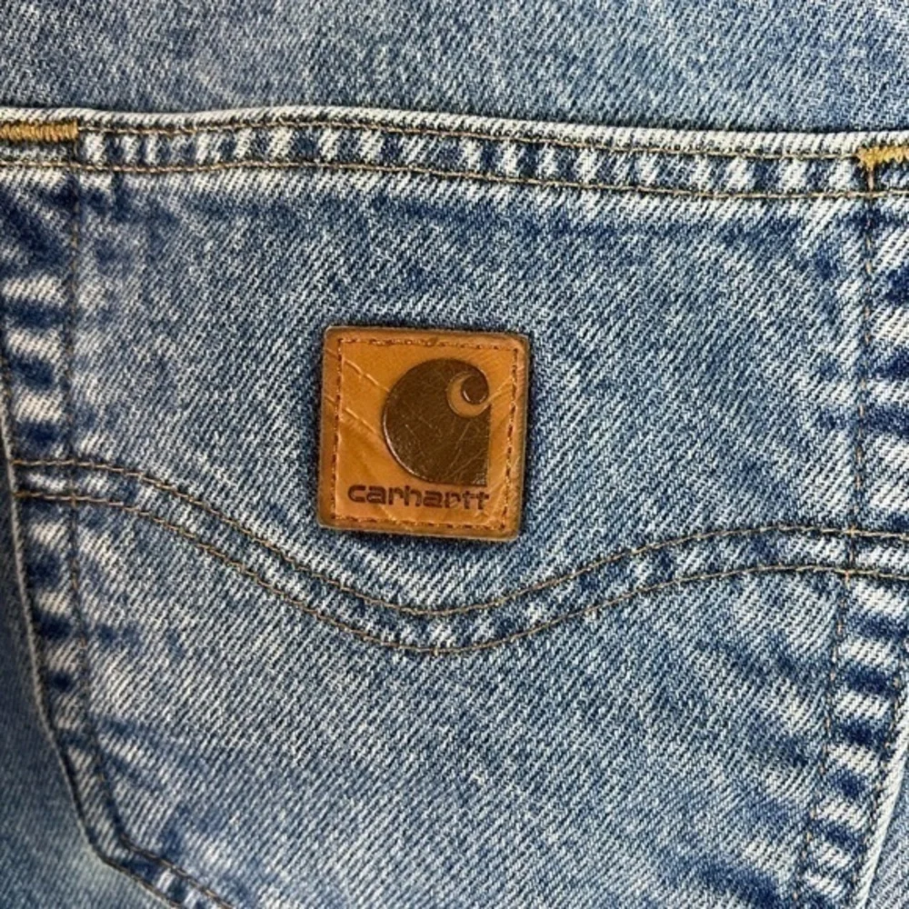 Carhartt mens size 38x32 relaxed fit blue jean - Picture 5 of 10